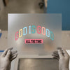 God Is Good All The Time | DTF Transfer Ready to Press | Retro Heat Transfer