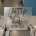 Salty and Lit Christian Quote | DTF Transfer Ready to Press | Faith Heat Transfer