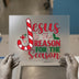 Jesus Is The Reason For The Season | DTF Transfer Ready to Press | Holiday Heat Transfer