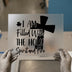 Holy Spirit and Fire | DTF Transfer Ready to Press | Christian Heat Transfer