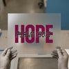 HOPE Psalm 130:5 | DTF Transfer Ready to Press | Faith Scripture Heat Transfer
