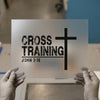 Cross Training John 3:16 | DTF Transfer Ready to Press | Faith-Inspired Heat Transfer