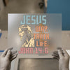 Jesus The Way The Truth The Life | DTF Transfer Ready to Press | Retro Christian Heat Transfer