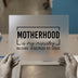 Motherhood Is My Ministry | DTF Transfer Ready to Press | Inspiring Heat Transfer