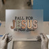 Fall For Jesus Patchwork DTF Transfer Ready to Press | Faith Heat Transfer