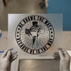 He Knows The Way Cross | DTF Transfer Ready to Press | Faith Heat Transfer