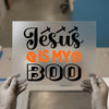 Jesus Is My Boo DTF Transfer Ready to Press | Halloween Heat Transfer