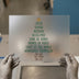 Christmas Tree Jesus Names | DTF Transfer Ready to Press | Christian Heat Transfer