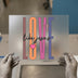 Love Like Jesus | DTF Transfer Ready to Press | Christian Heat Transfer