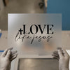 Love Like Jesus DTF Transfer | Ready to Press | Faith Heat Transfer