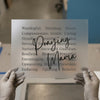 Praying Mama Words | DTF Transfer Ready to Press | Empowering Heat Transfer