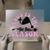 Jesus Is The Reason For The Season | DTF Transfer Ready to Press | Retro Christmas Heat Transfer