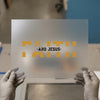 Faith and Jesus | DTF Transfer Ready to Press | Distressed Heat Transfer