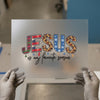Jesus Is My Favorite Season | DTF Transfer Ready to Press | Merry Christian Heat Transfer