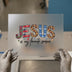 Jesus Is My Favorite Season | DTF Transfer Ready to Press | Merry Christian Heat Transfer