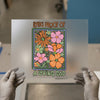 Living Proof of a Loving God | DTF Transfer Ready to Press | Retro Floral Heat Transfer