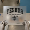 Yeshua Lord Redeemer Savior DTF Transfer Ready to Press | Distressed Heat Transfer