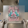 Joy to the World | DTF Transfer Ready to Press | Christmas Heat Transfer
