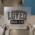 Loved John 3:16 | DTF Transfer Ready to Press | Checkerboard Heat Transfer