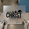 Merry Christmas Christ Cross | DTF Transfer Ready to Press | Religious Heat Transfer