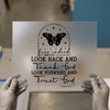 Free Indeed Butterfly Scripture | DTF Transfer Ready to Press | Spiritual Heat Transfer
