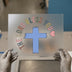 The Lord Bless You Cross | DTF Transfer Ready to Press | Christian Heat Transfer