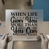 Inspirational Quote DTF Transfer | Ready to Press Heat Transfer | Motivational Script