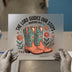 Lord Guides Our Steps Country Boots | DTF Transfer Ready to Press | Western Heat Transfer