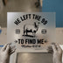 He Left The 99 Sheep | DTF Transfer Ready to Press | Christian Heat Transfer
