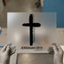 Jeremiah 29:11 Cross Design | DTF Transfer Ready to Press | Christian Heat Transfer