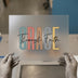 Through Grace Through Faith | DTF Transfer Ready to Press | Inspirational Heat Transfer
