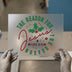 Christmas 'Jesus The Reason For The Season' | DTF Transfer Ready to Press | Holiday Heat Transfer