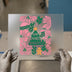 Merry & Bright Christmas | DTF Transfer Ready to Press | Retro Holiday Heat Transfer