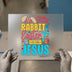 Silly Rabbit Easter Is For Jesus | DTF Transfer Ready to Press | Christian Heat Transfer