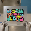 Let Me Tell You About My Jesus | DTF Transfer Ready to Press | Retro Floral Heat Transfer