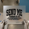 Send Me Isaiah 6:8 | DTF Transfer Ready to Press | Christian Heat Transfer