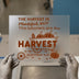 Harvest Is Plentiful Quote | DTF Transfer Ready to Press | Autumn Heat Transfer