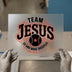 Team Jesus Baseball | DTF Transfer Ready to Press | Faith Heat Transfer