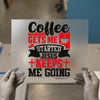 Coffee & Jesus DTF Transfer Ready to Press | Faith & Coffee Heat Transfer