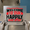 Happily Ever After Welcome | DTF Transfer Ready to Press | Bold Script Heat Transfer