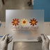 Grateful Thankful Blessed Flowers | DTF Transfer Ready to Press | Boho Heat Transfer