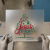 Christmas Tree Jesus | DTF Transfer Ready to Press | Festive Heat Transfer