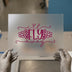 I'll Fly Away | DTF Transfer Ready to Press | Floral Script Heat Transfer