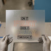Pray On It Pray Over It Prayer | DTF Transfer Ready to Press | Inspirational Heat Transfer