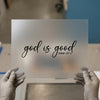 God Is Good Psalm 107:1 | DTF Transfer Ready to Press | Scriptural Heat Transfer