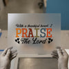 Praise The Lord | DTF Transfer Ready to Press | Faith Heat Transfer