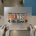 Praise The Lord | DTF Transfer Ready to Press | Faith Heat Transfer
