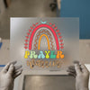 Prayer Warrior Rainbow DTF Transfer | Ready to Press | Boho Heat Transfer