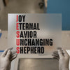 Jesus Acronym DTF Transfer Ready to Press | Christian Heat Transfer