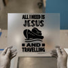Jesus & Traveling Cruise Ship | DTF Transfer Ready to Press | Adventure Heat Transfer